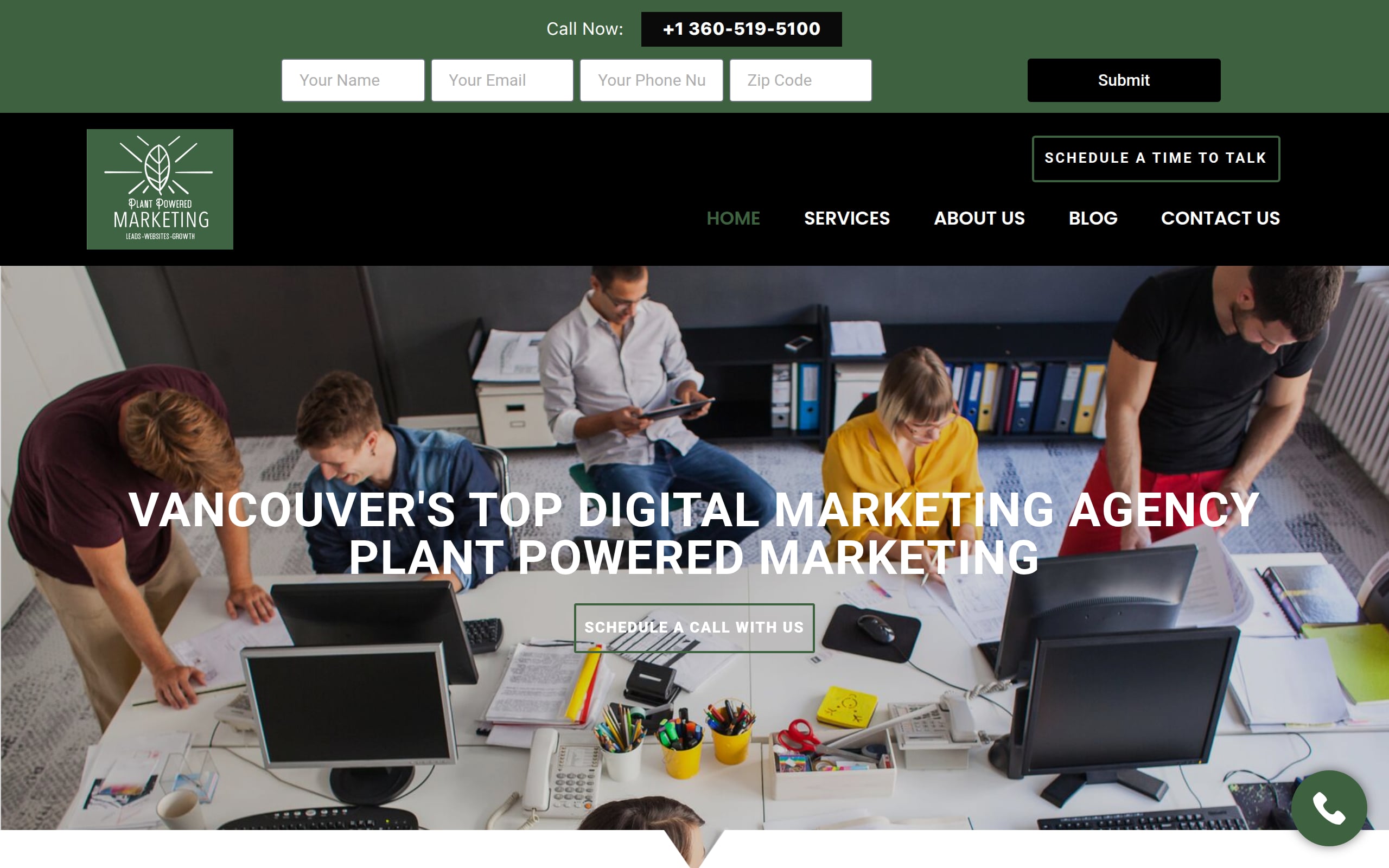 Plant Powered Marketing Screenshot