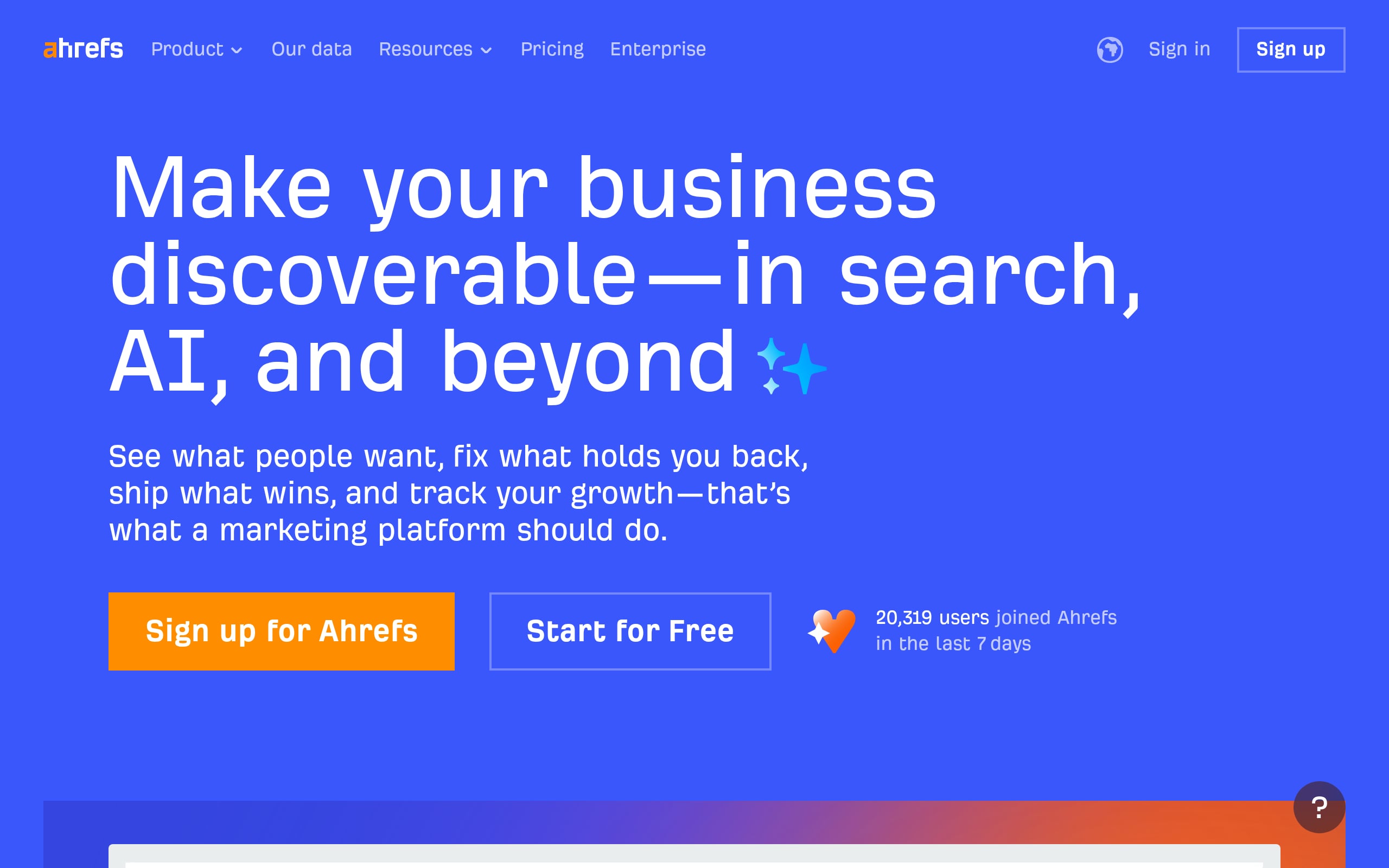 Ahrefs Screenshot