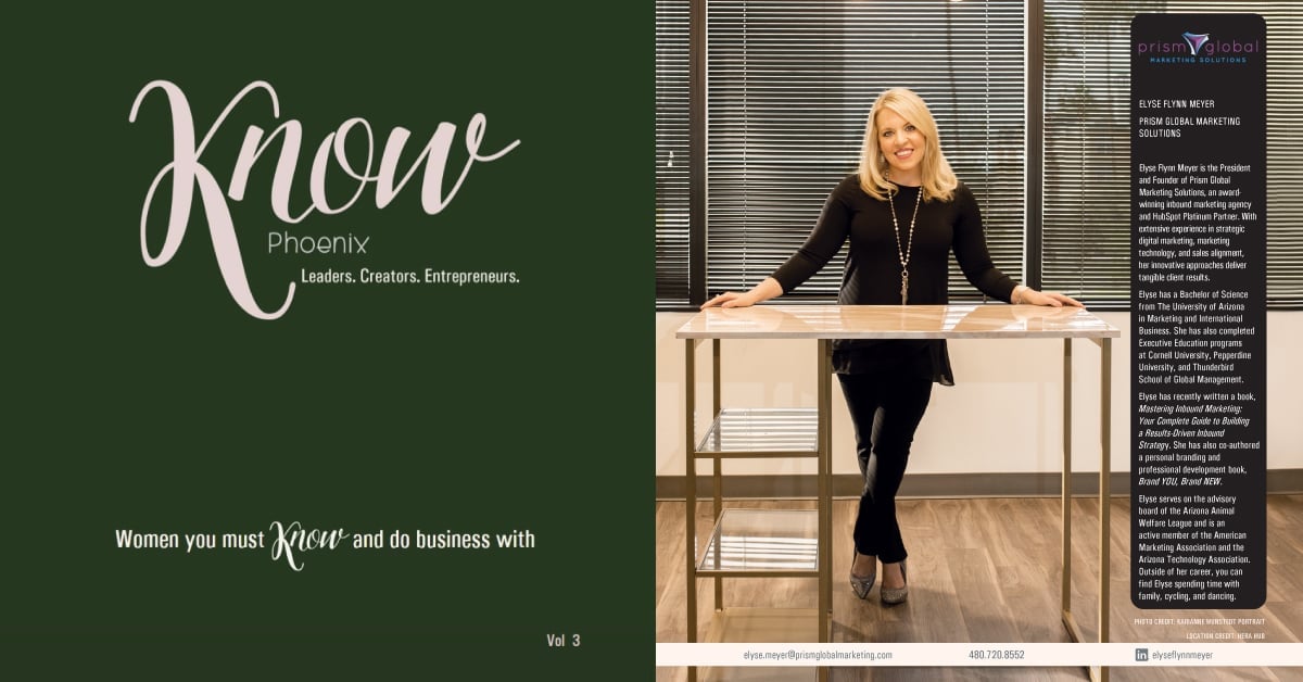 Prism Global Marketing: Elyse Flynn Meyer, President Screenshot