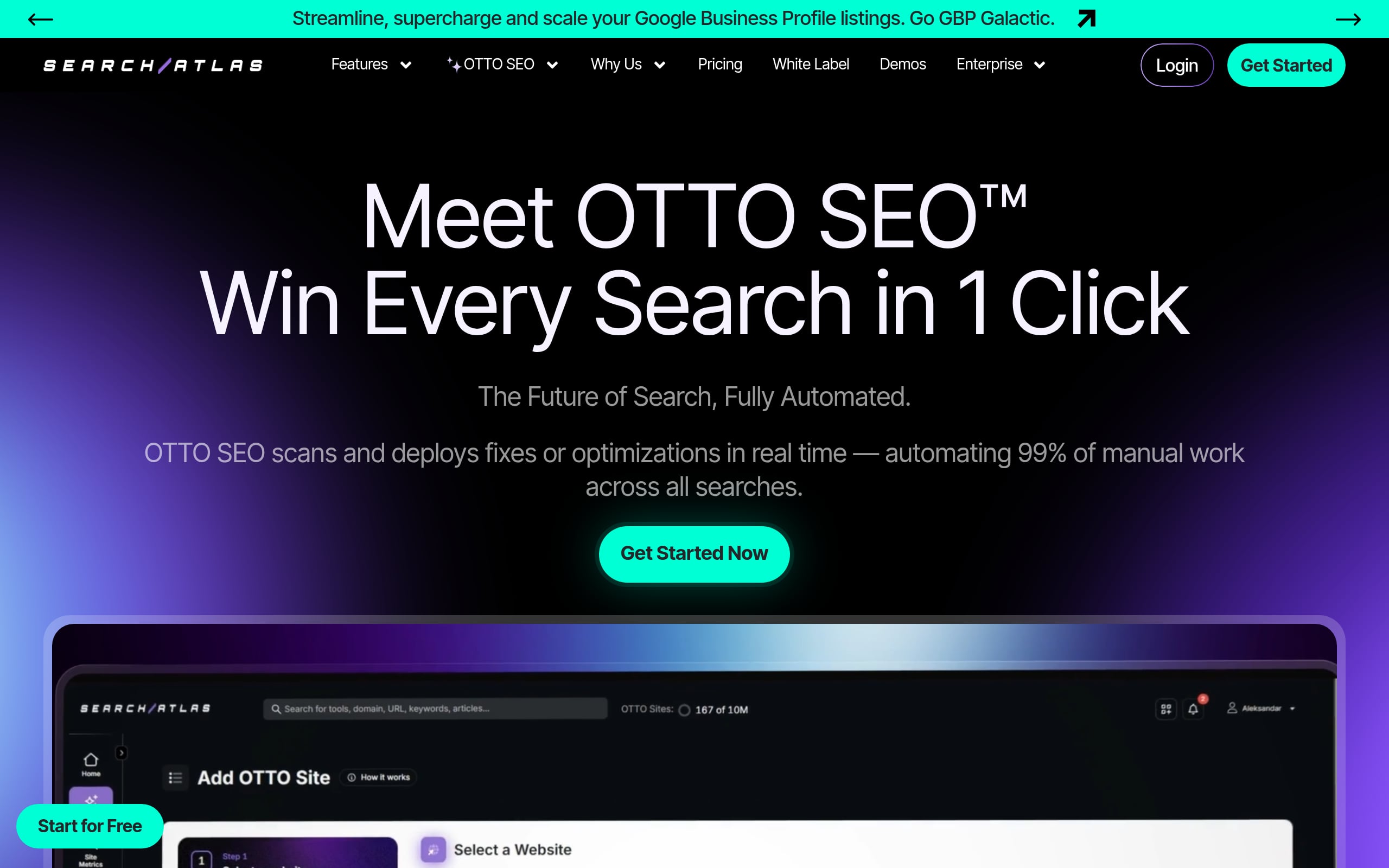 OTTO SEO by SearchAtlas Screenshot