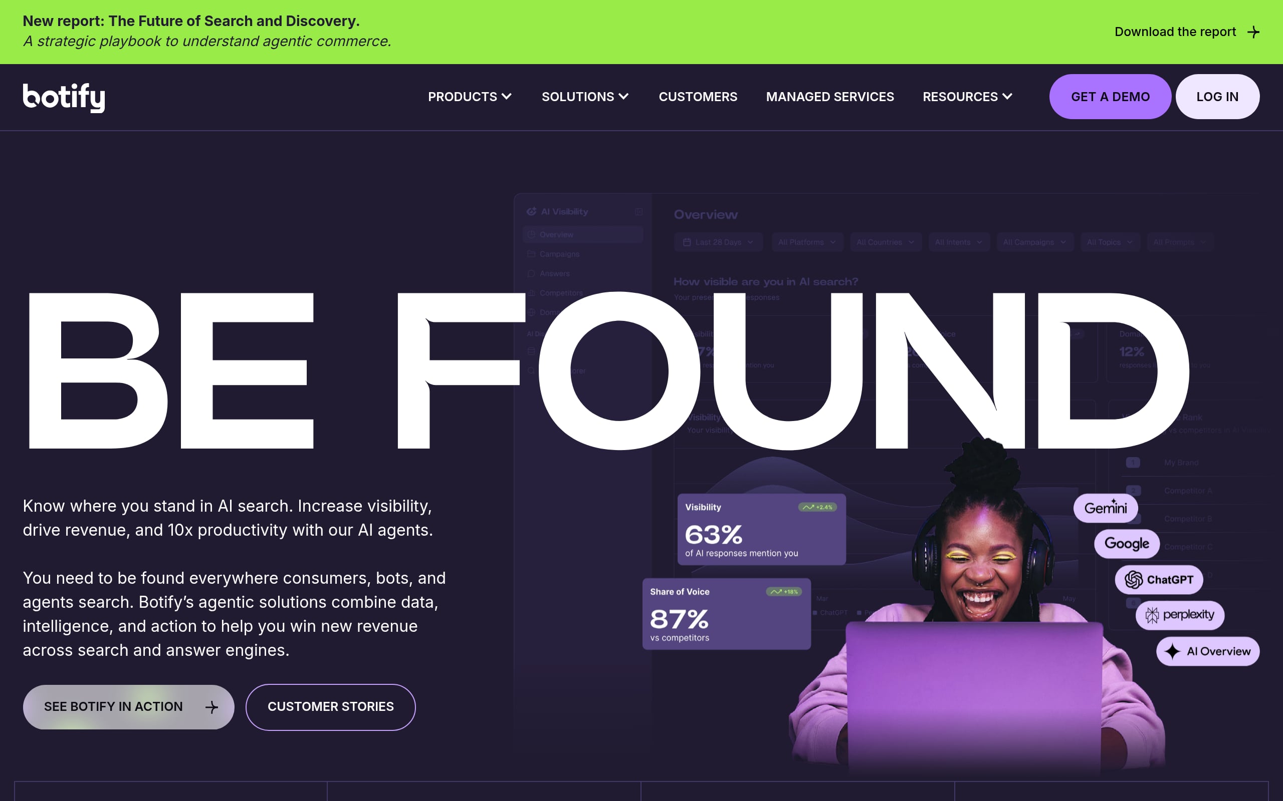 Botify Screenshot