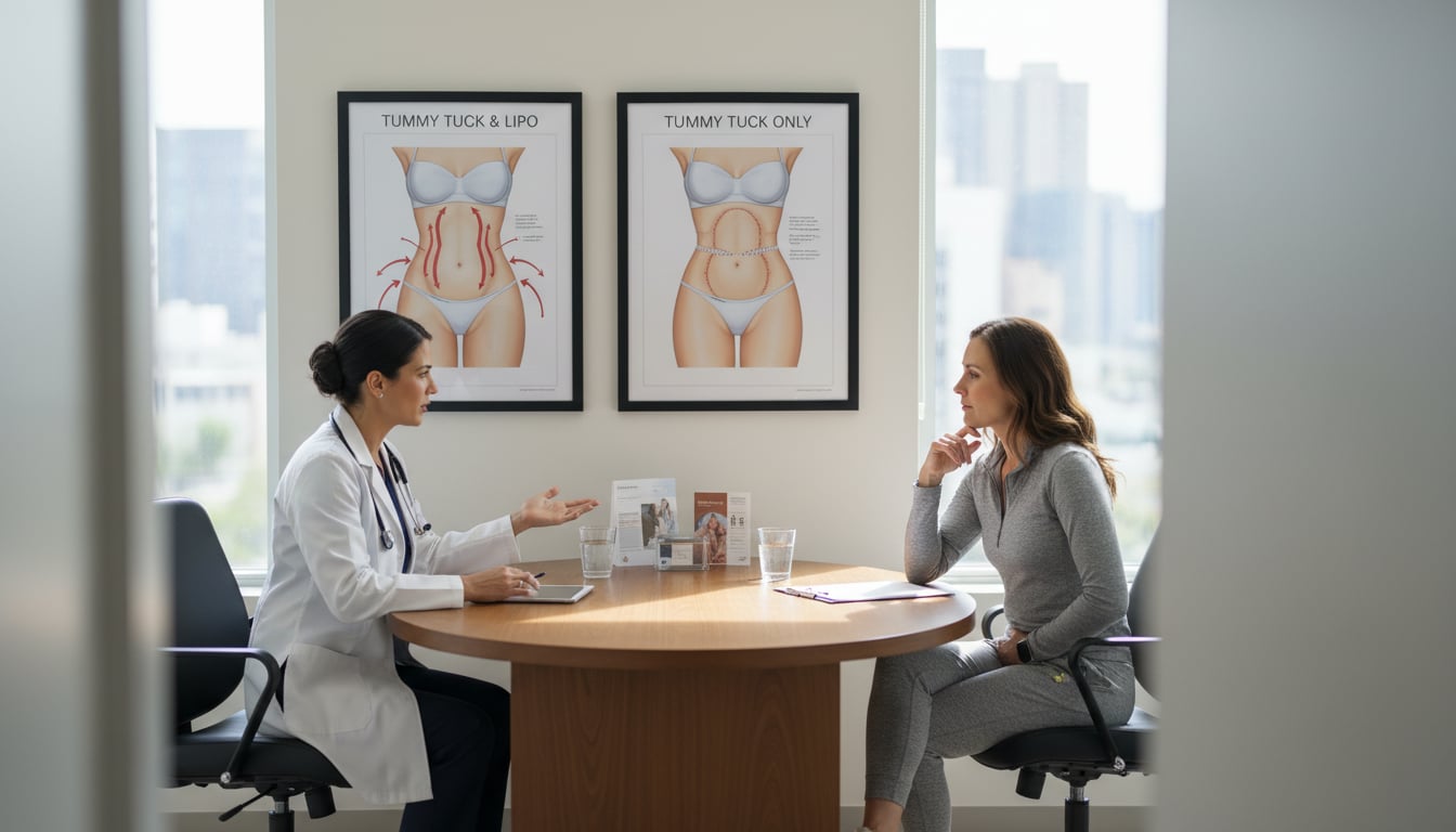 Tummy Tuck With Lipo vs Without: Which Is Best (2026)?