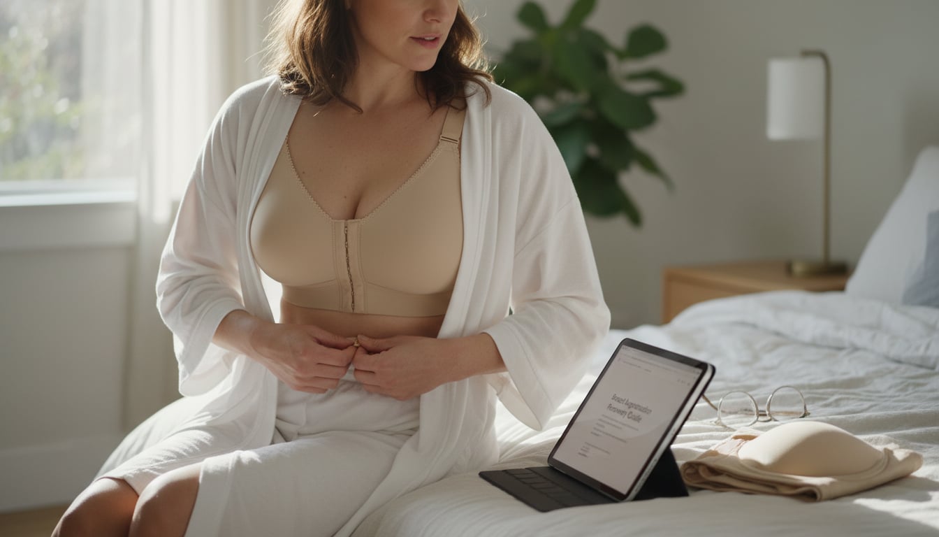 Breast Augmentation Post Op Bra: 2026 Timeline & Tips