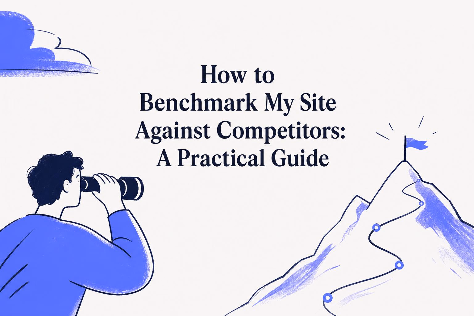 how to benchmark my site against competitors
