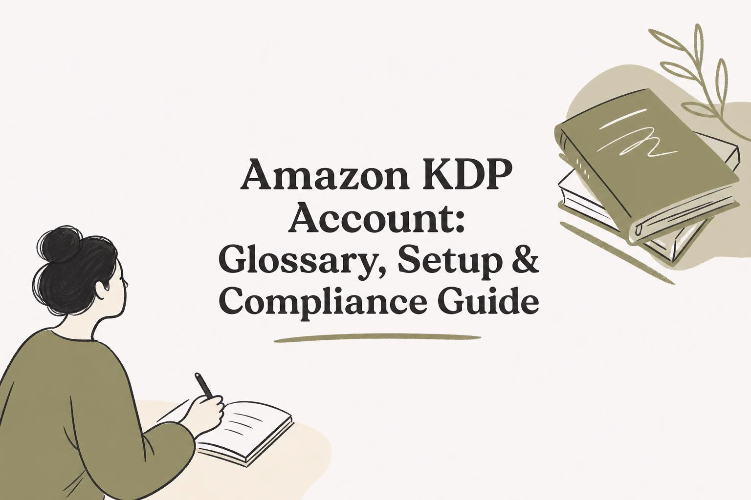 Amazon KDP Account: 2026 Glossary, Setup & Compliance Guide
