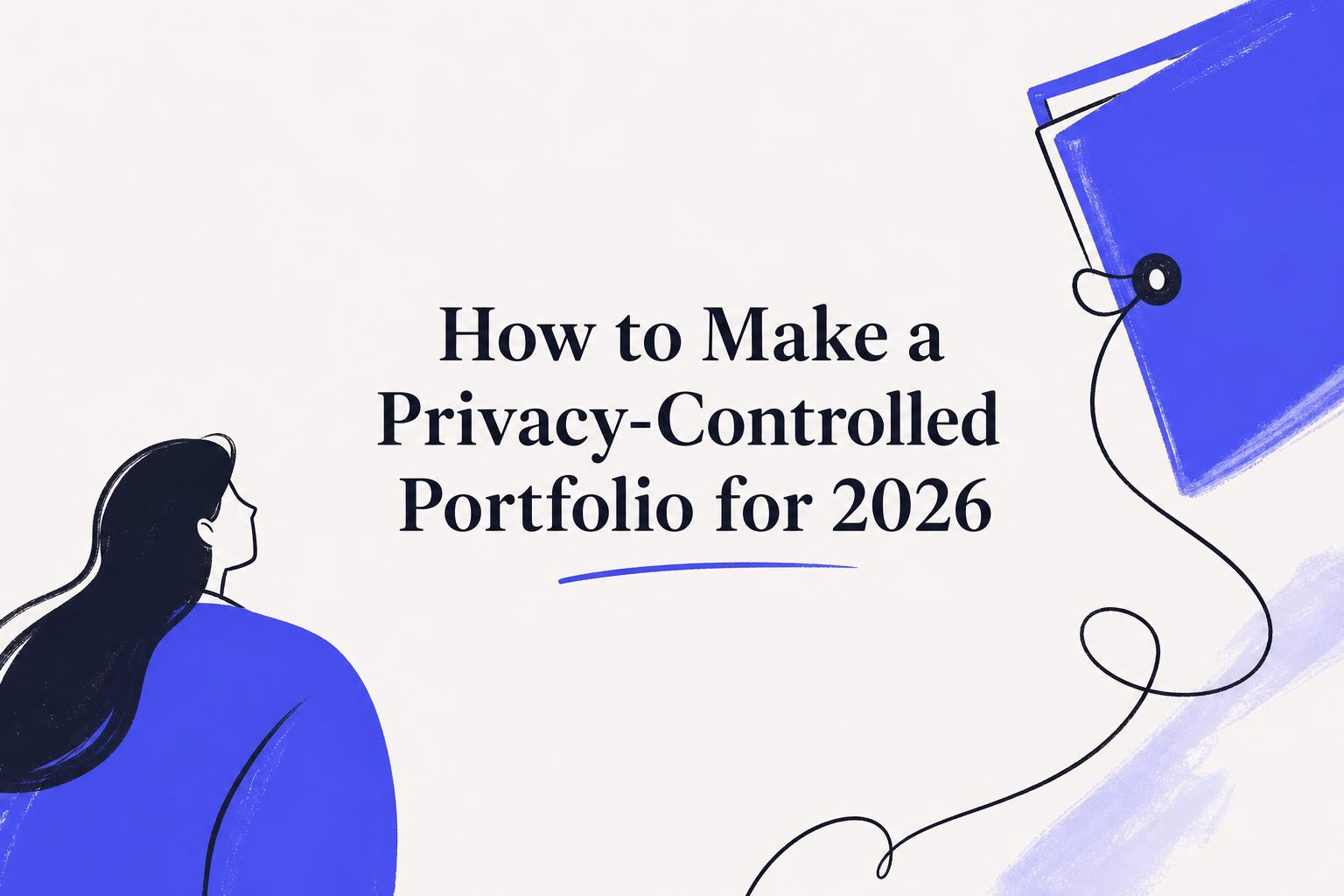 how to make a privacy-controlled portfolio for sensitive job searches