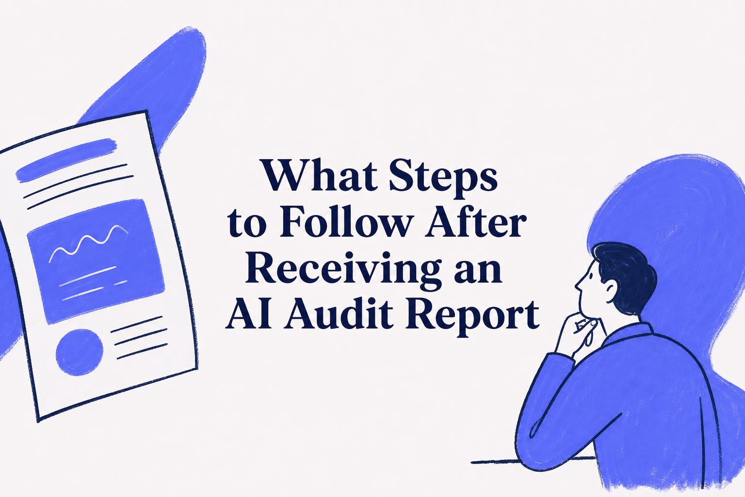 what steps to follow after receiving an ai audit report