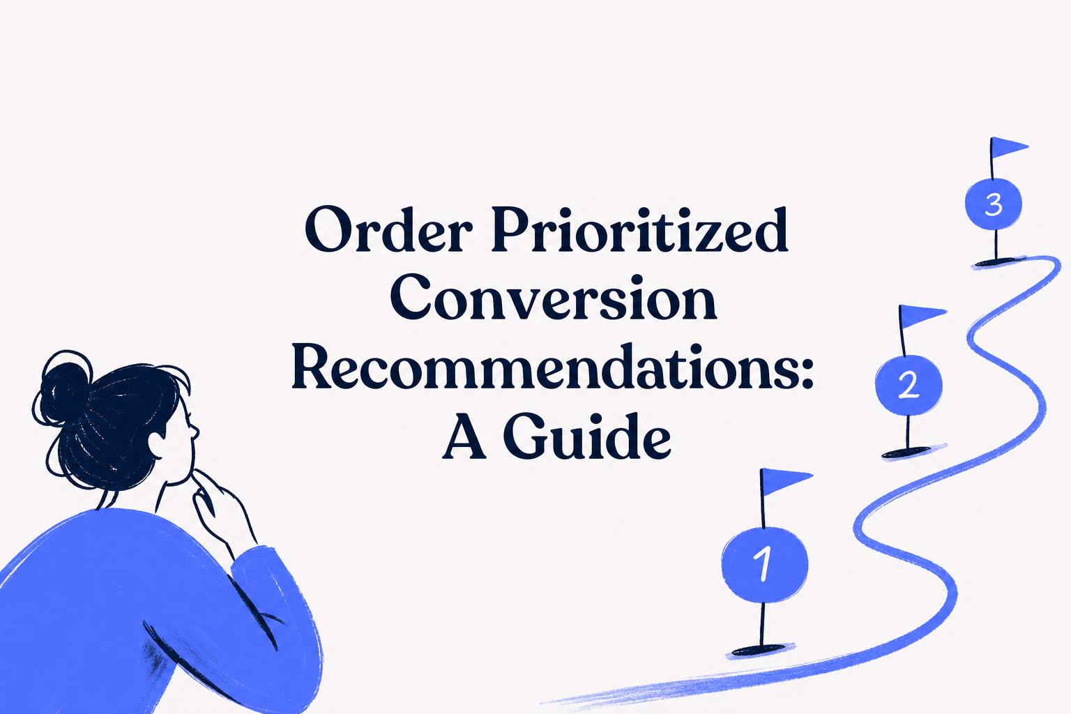 order prioritized conversion recommendations