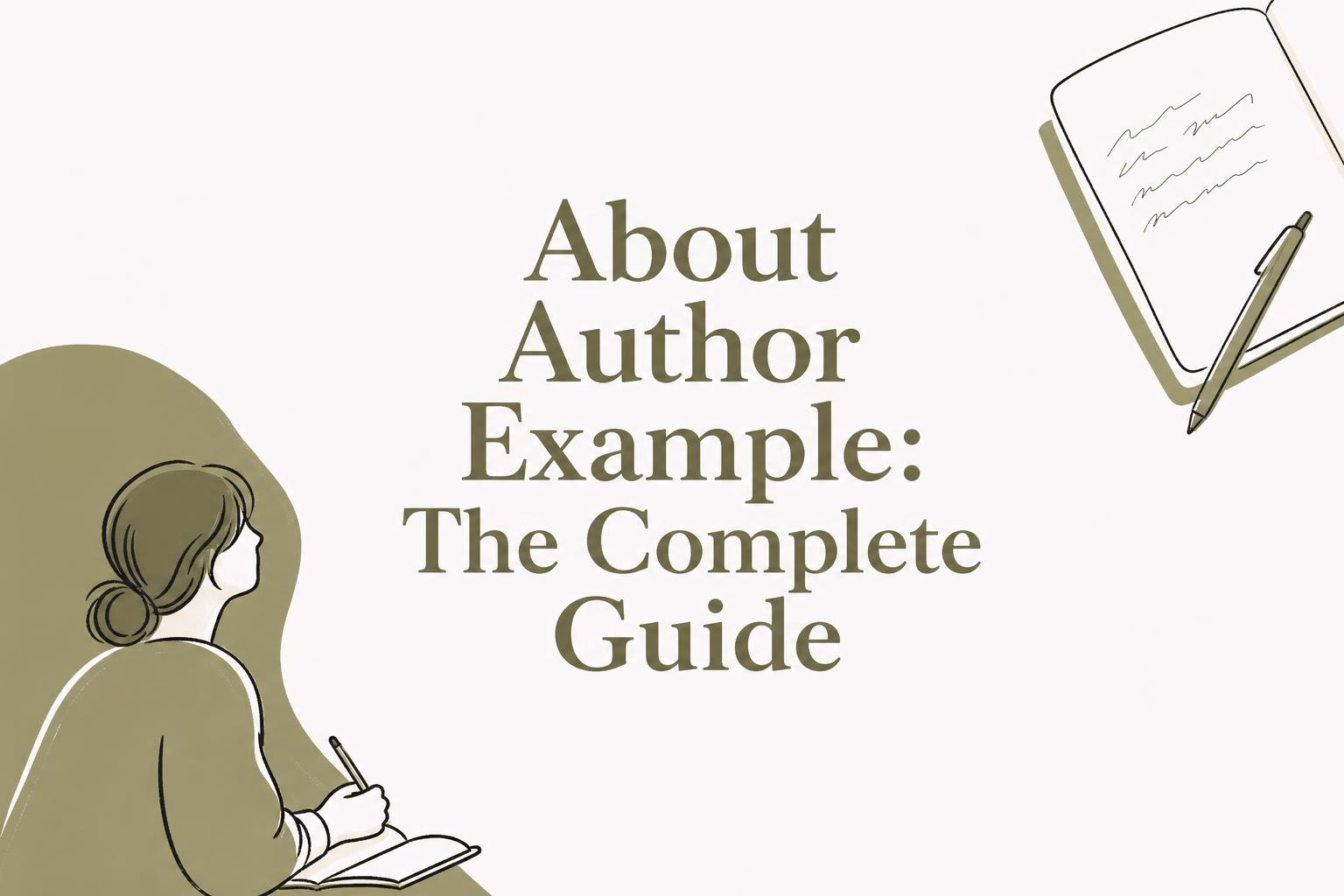 About Author Example: 12 Bio Examples & Templates (2026)
