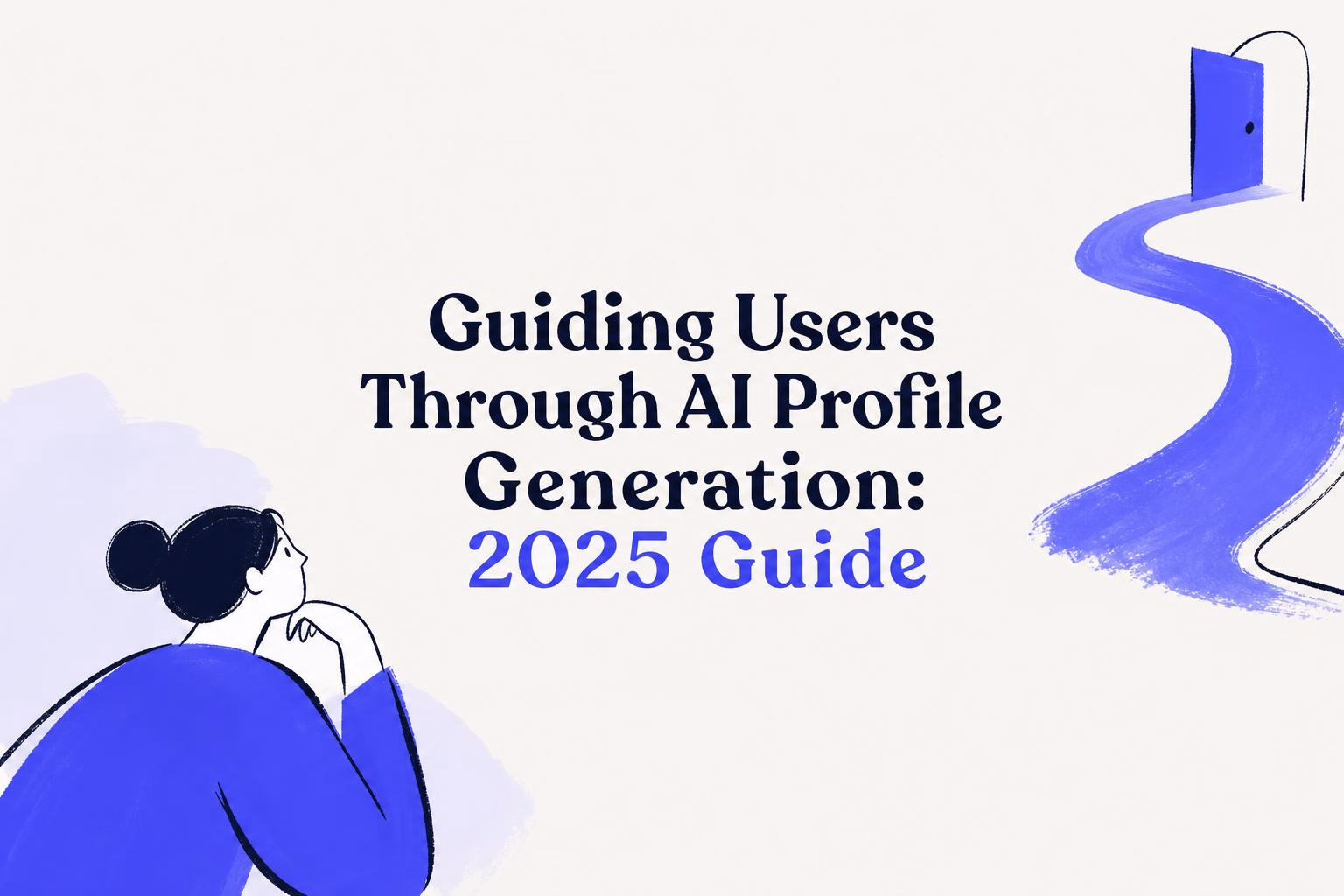 guiding users through ai profile generation