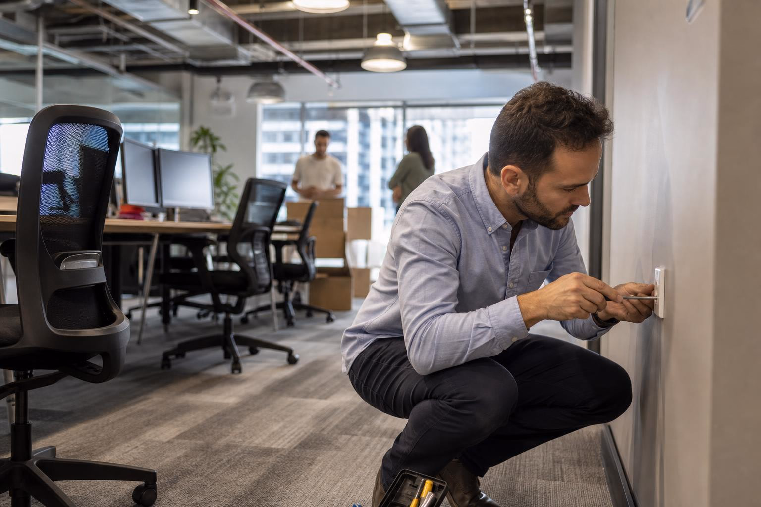 week-one operations checklist after an office move