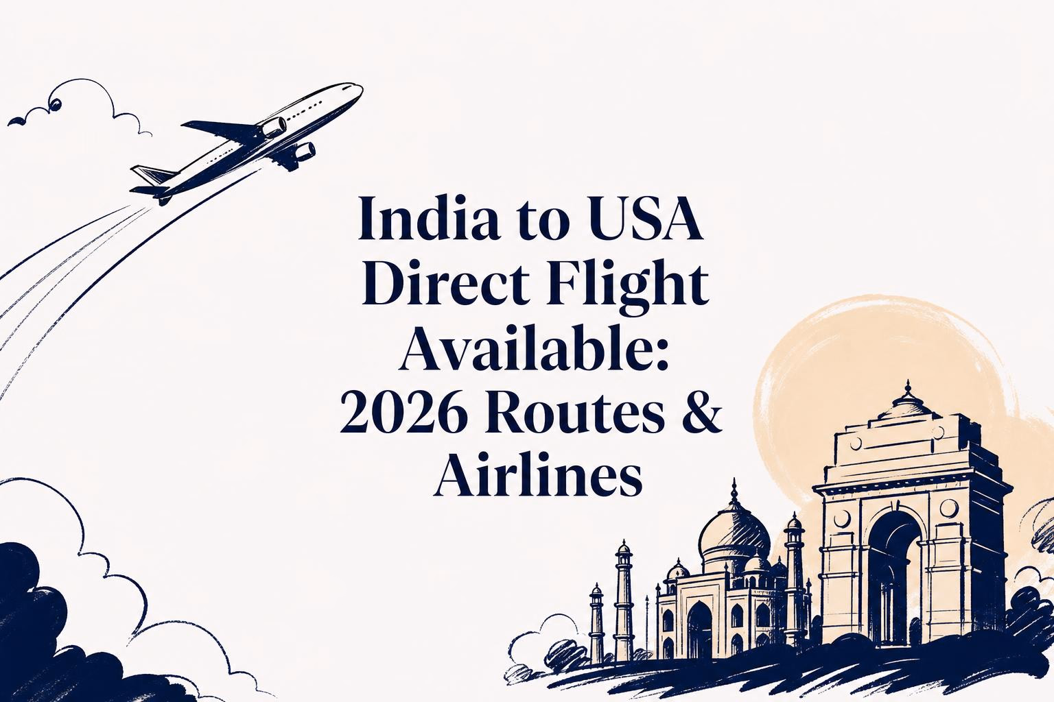 india to usa direct flight available