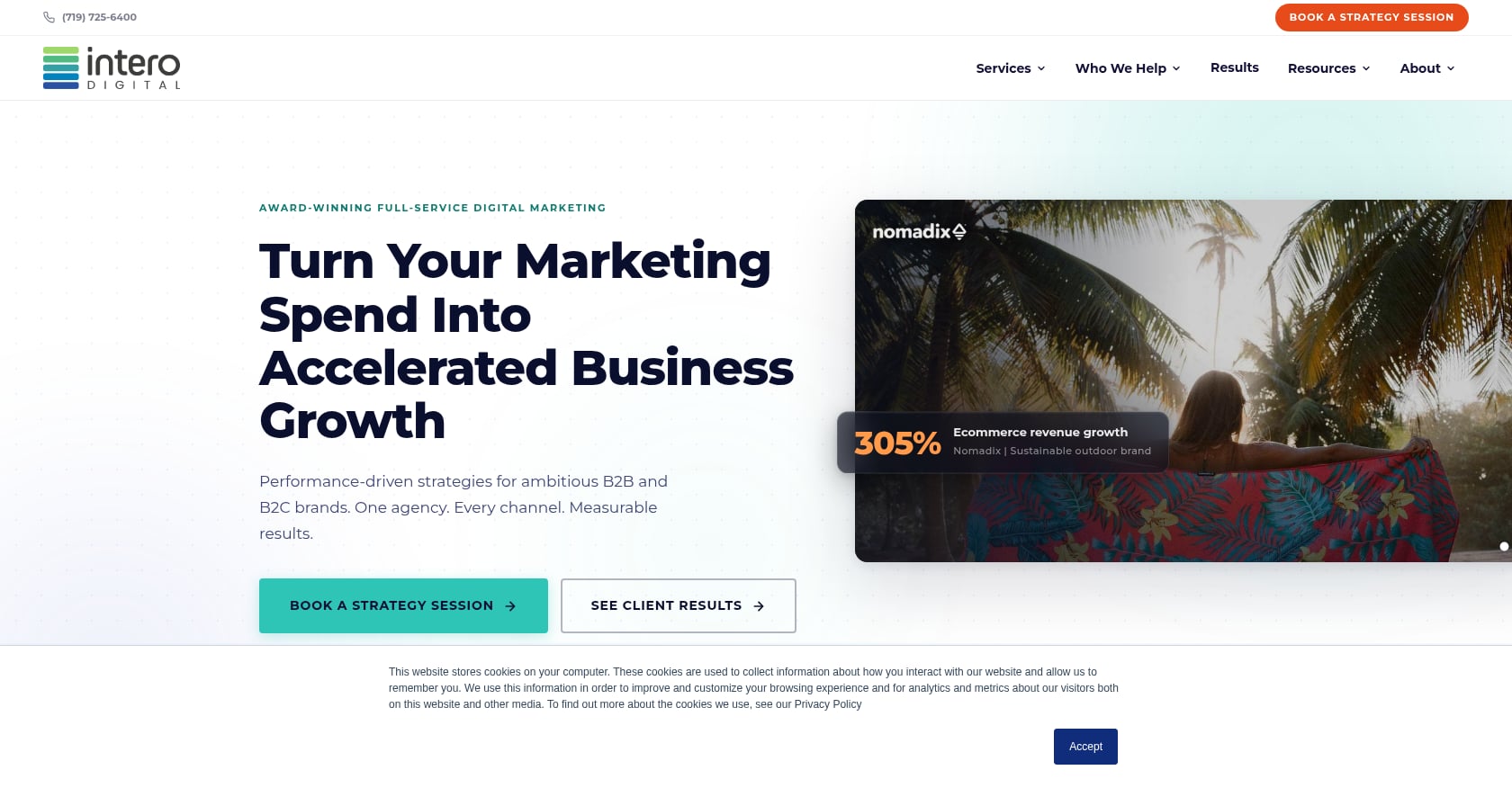 Intero Digital Screenshot