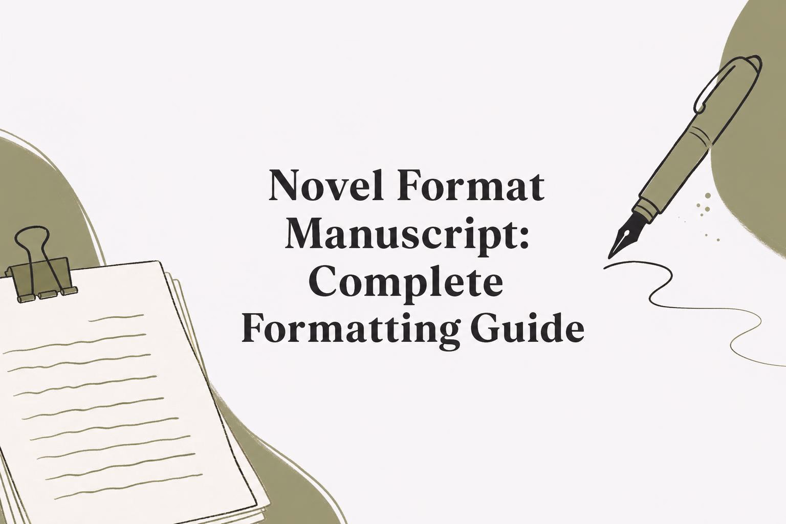 Novel Format Manuscript: 2026 Complete Formatting Guide