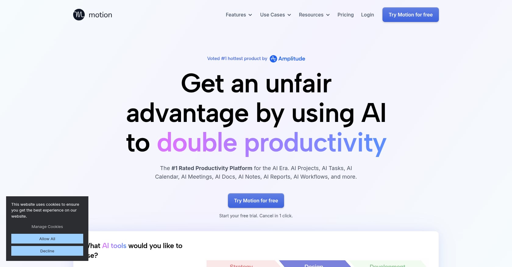 Motion Screenshot