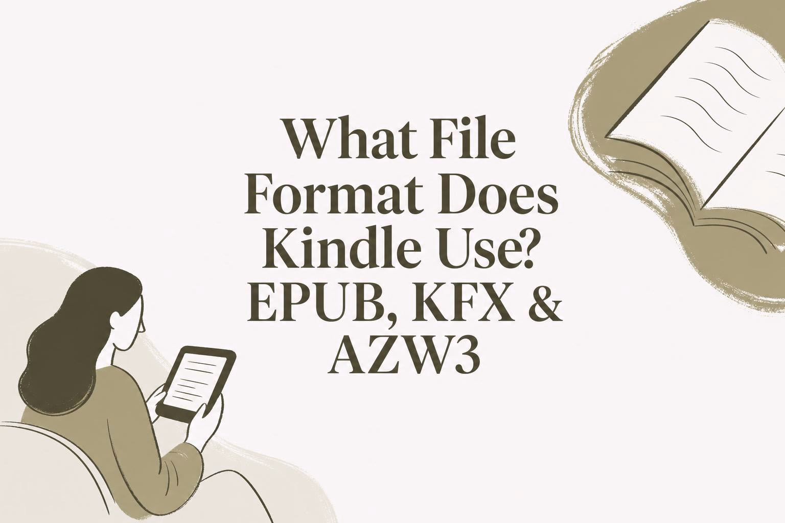 What File Format Does Kindle Use? EPUB, KFX & AZW3 (2026)