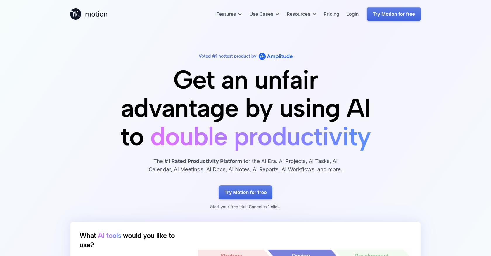 Motion Screenshot