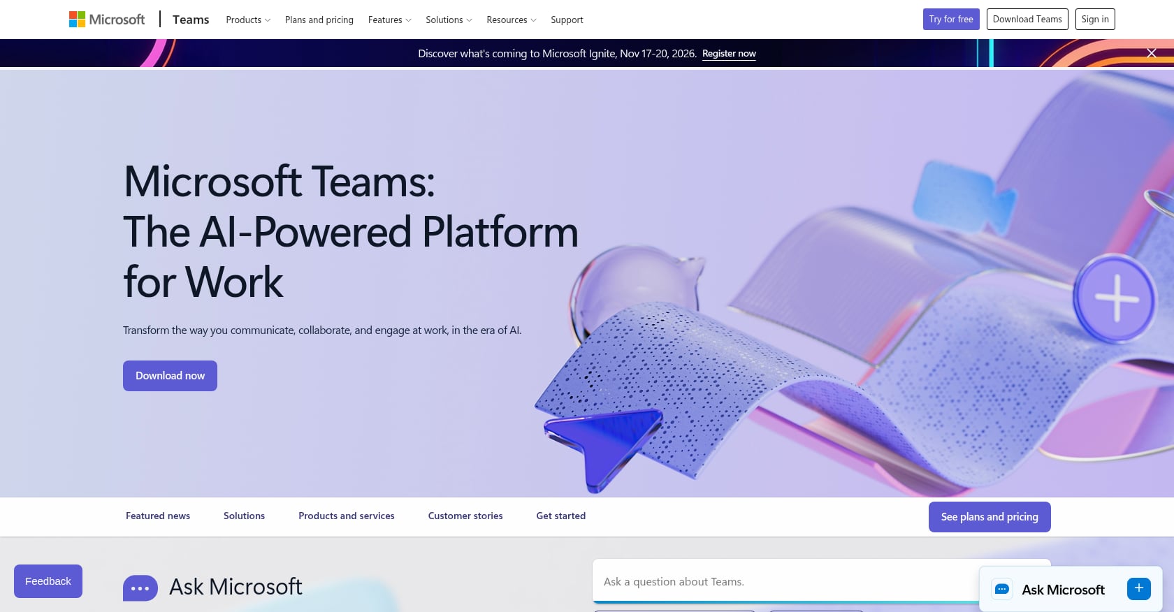 Microsoft Teams Screenshot