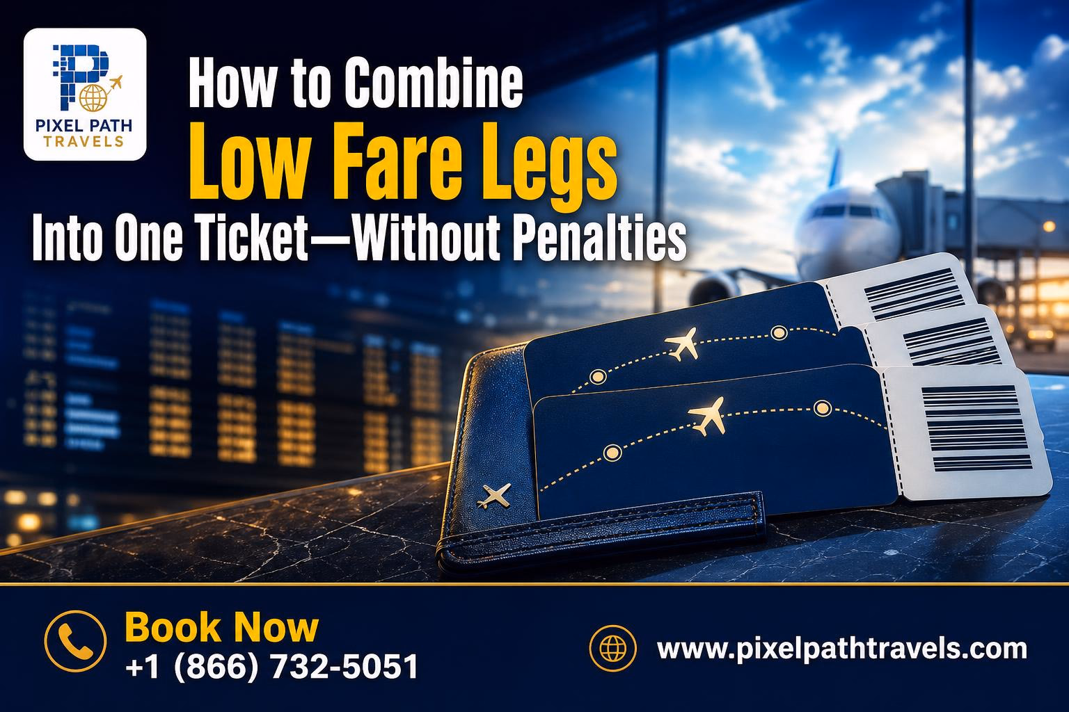 how to combine low fare legs into one ticket without penalties