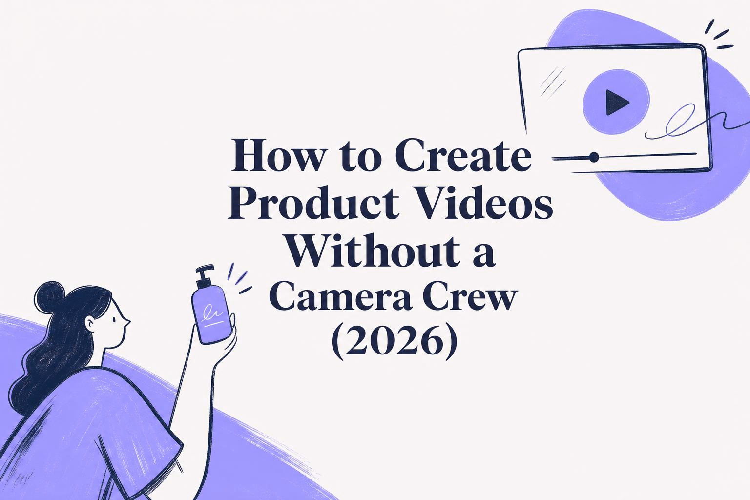 How to Create Product Videos Without a Camera Crew (2026)